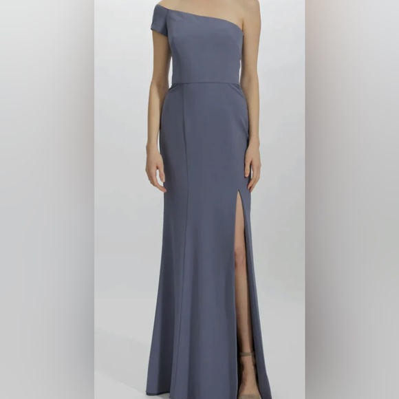 Amsale Yana Dress Slate size 12 - Picture 5 of 6